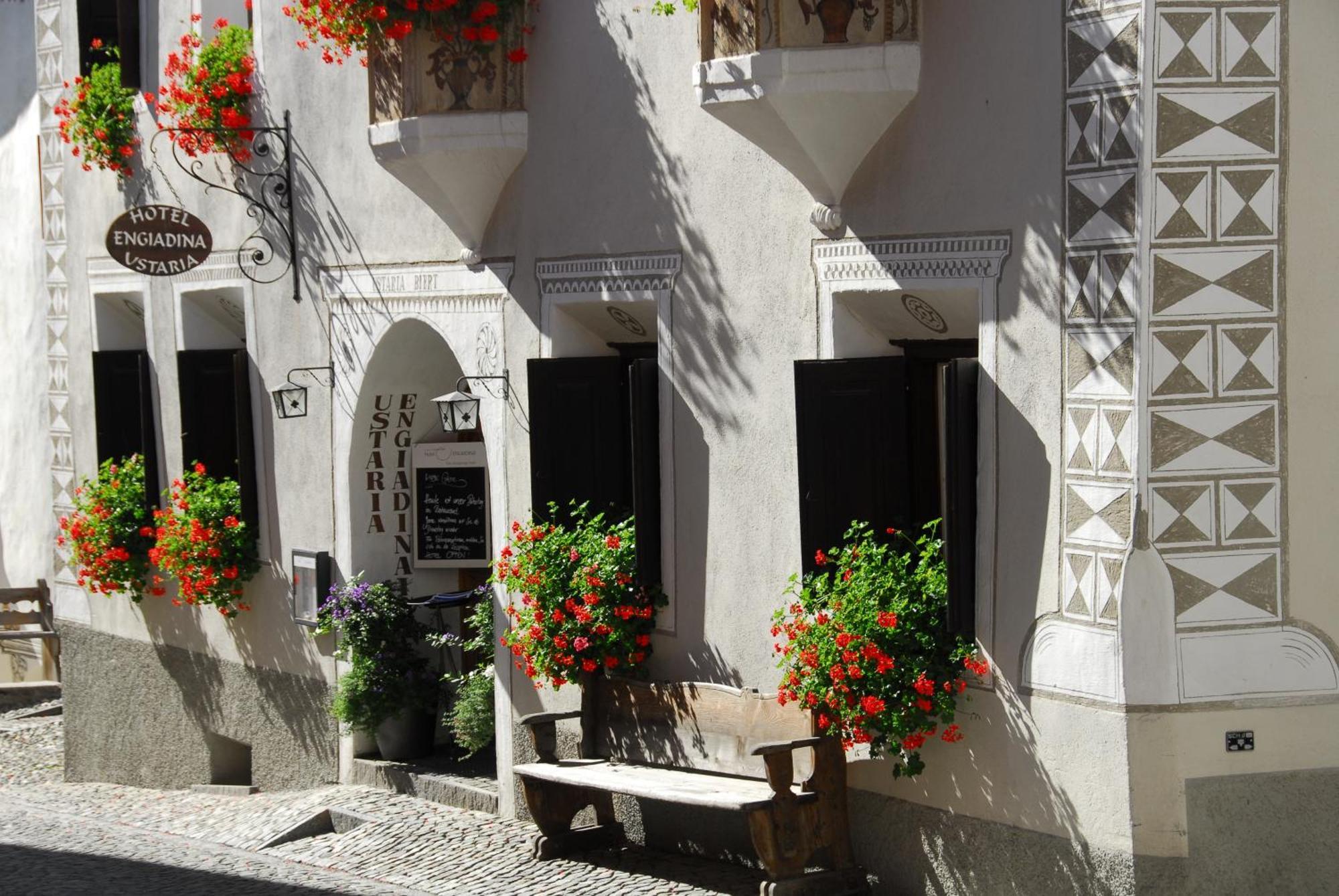 Hotel Engiadina Scuol Dış mekan fotoğraf