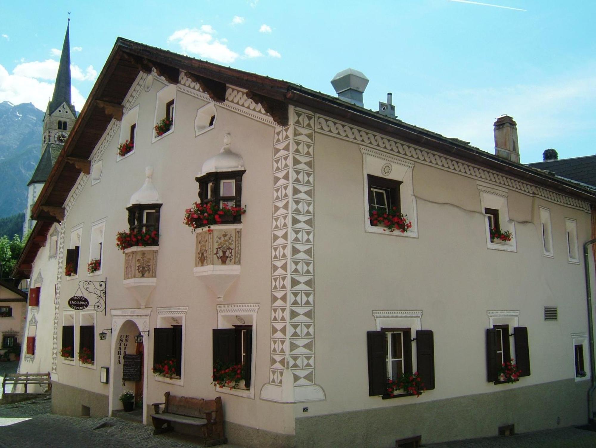Hotel Engiadina Scuol Dış mekan fotoğraf